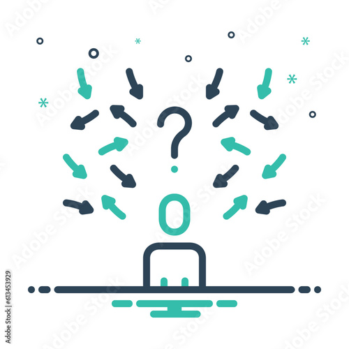 Mix icon for possibilities 