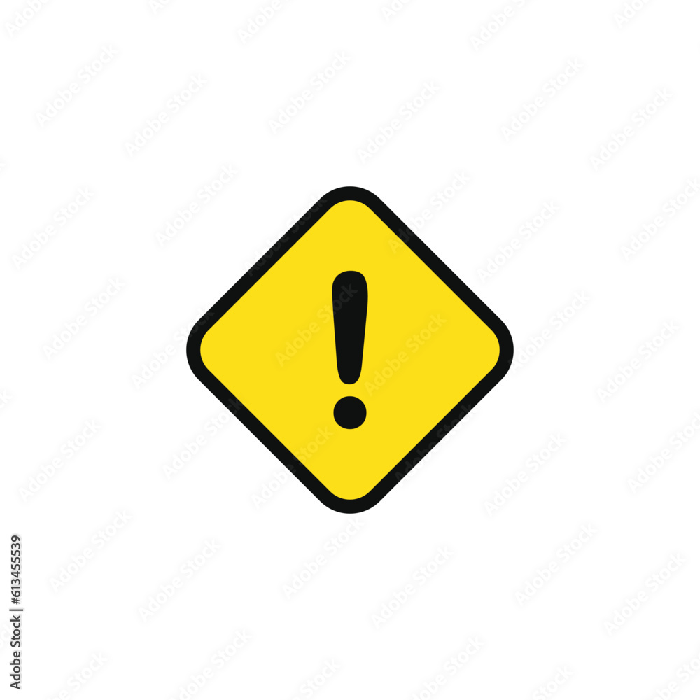 Attention warning exclamation symbol design vector Attention warning exclamation symbol design vector