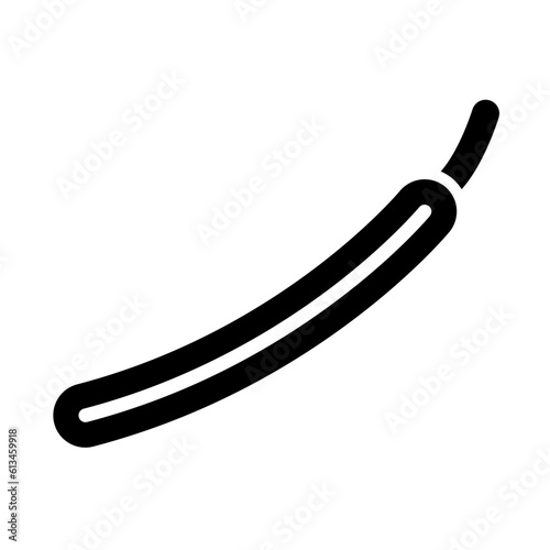Drum Stick Glyph Icon Design