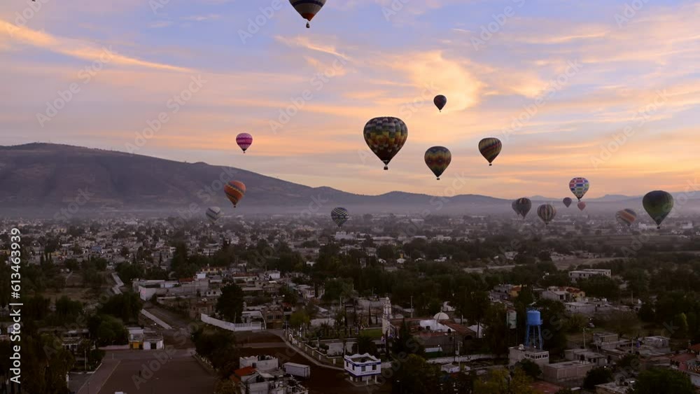 hot air ballooning tulum mayan