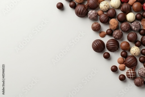 World candy chocolate day. Generate Ai