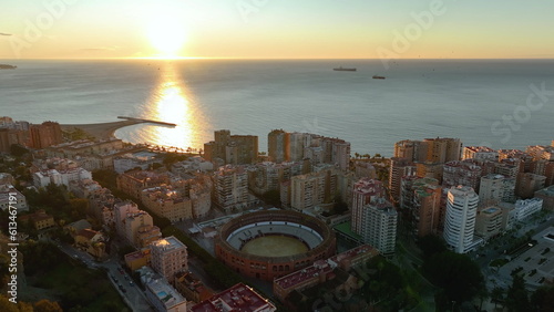 Plaza de Toros de Ronda bullring in Malaga, Spain.