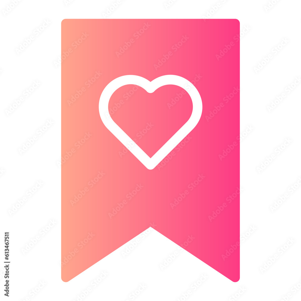gift tag gradient icon
