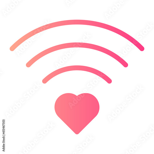 vibration gradient icon