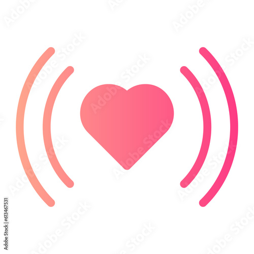 vibration gradient icon