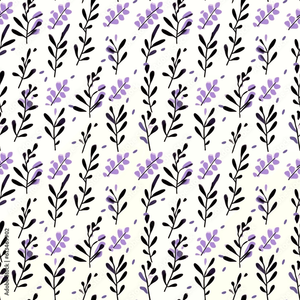 seamless pattern purple botanical seamless pattern purple botanical