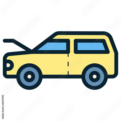 car hood icon