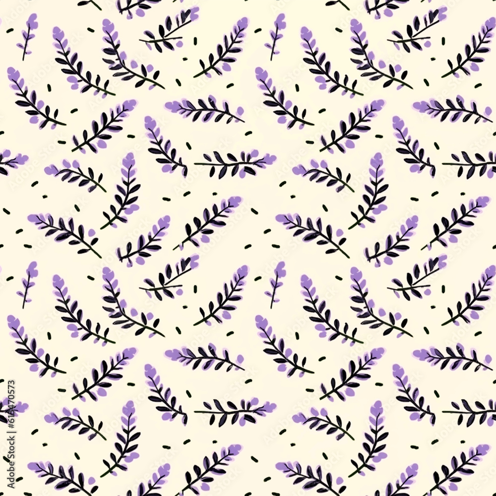 seamless pattern purple botanical seamless pattern purple botanical