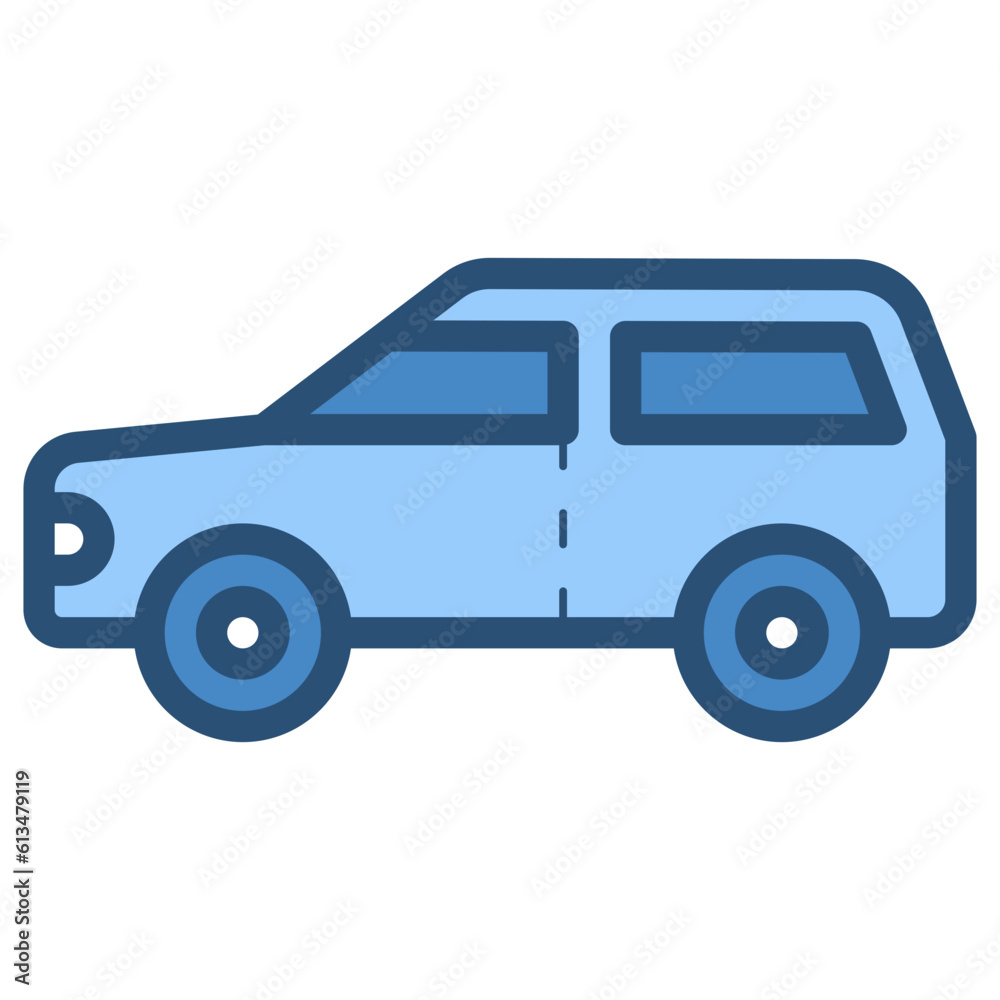 side view car icon