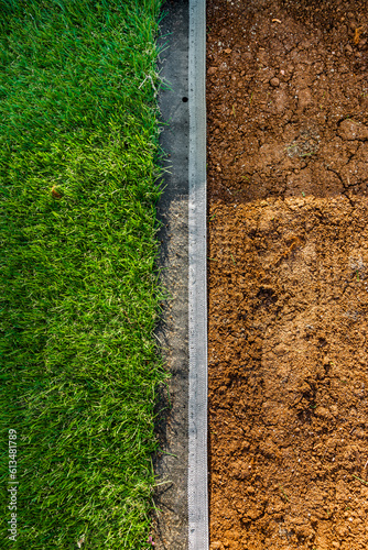 Verlegung von Kunstrasen