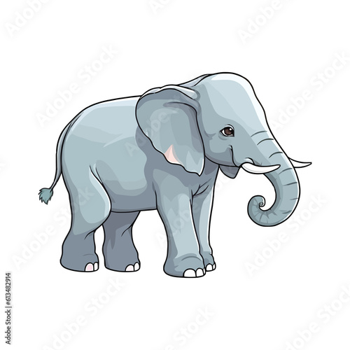 Imaginative Asian Elephant  Irresistible 2D Illustration