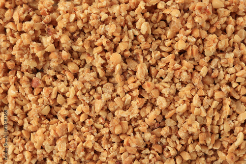 Caramelized Chopped Peanuts for Dessert Topping