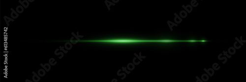 Abstract laser beam. Transparent isolated on black background. Vector illustration. light effect. directional spotlight