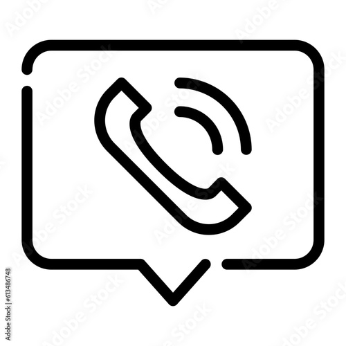 call line icon