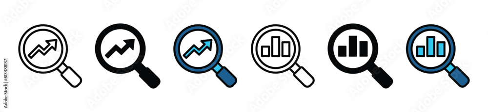 Search Engine Optimization or SEO line and flat icon. Search, magnifying glass, magnifier, loupe icon with arrow or graphic symbol for apps and websites. Vector illustration EPS 10 Search Engine Optimization or SEO line and flat icon. Search, magnifying glass, magnifier, loupe icon with arrow or graphic symbol for apps and websites. Vector illustration EPS 10