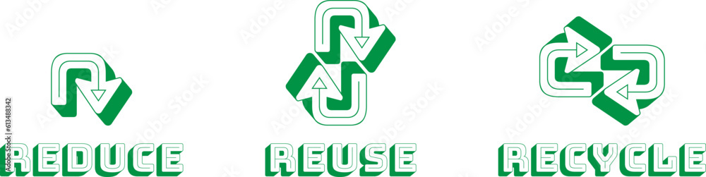 Reduce Reuse Recycle words with arrows. Reduce Reuse Recycle words with arrows.