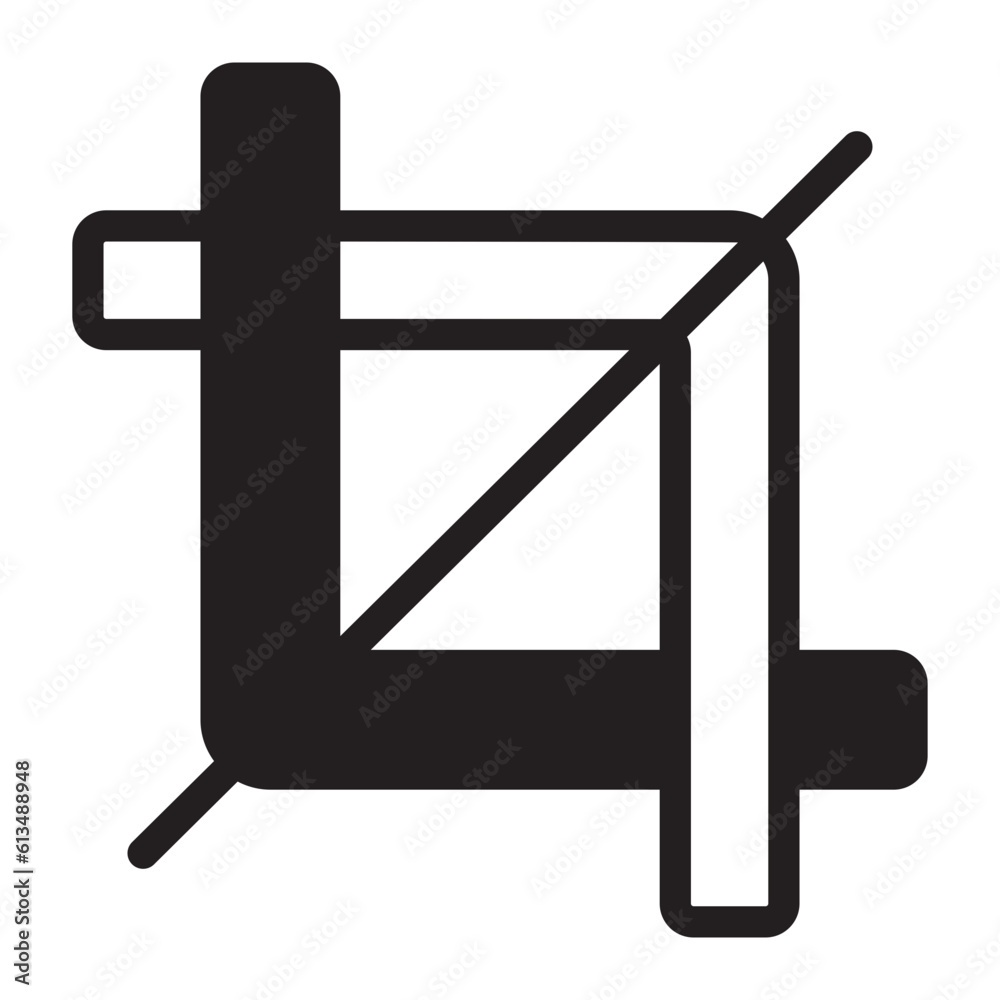 crop glyph icon crop glyph icon