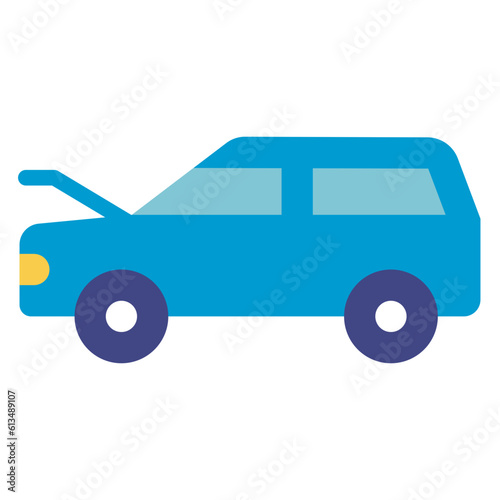 car hood illustration