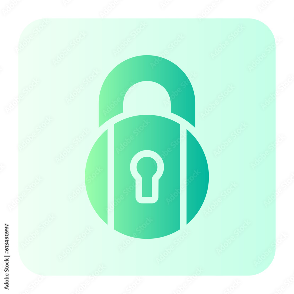 padlock gradient icon padlock gradient icon