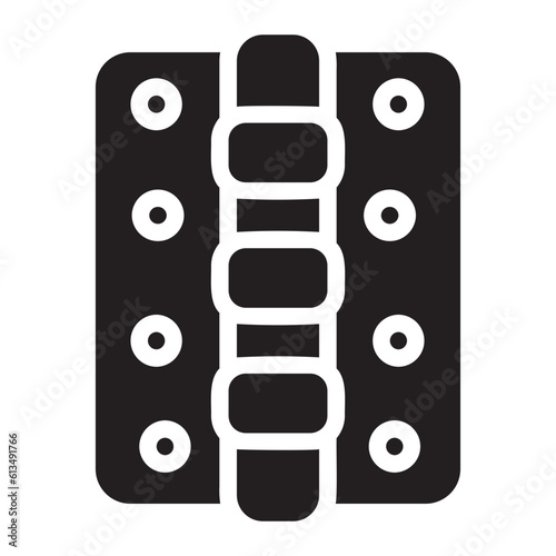 hinge glyph icon