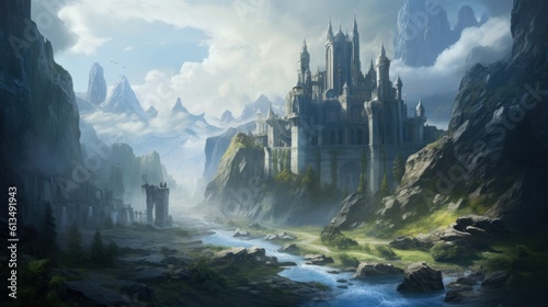 Fantasy Landscape Game Art