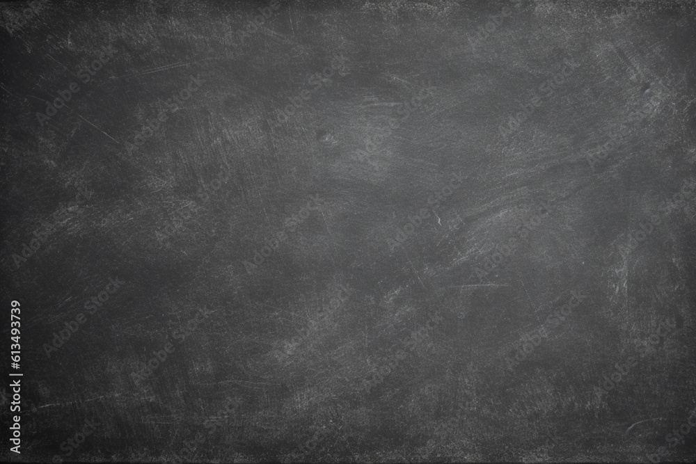 Chalk black board blackboard chalkboard background. Generative AI - obrazy, fototapety, plakaty 