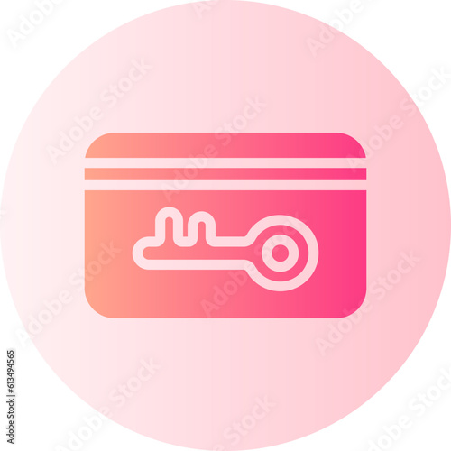 key card gradient icon