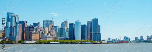 Lower Manhattan, NYC, web banner format © nito