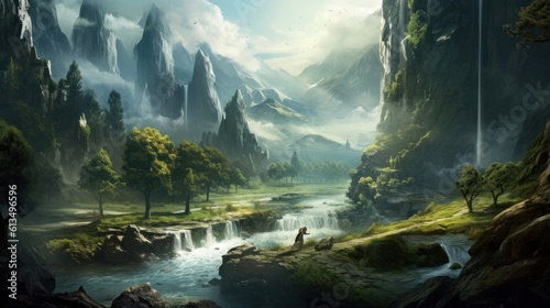 Fantasy Landscape Game Art