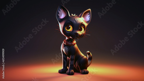Schwarz orange Katze