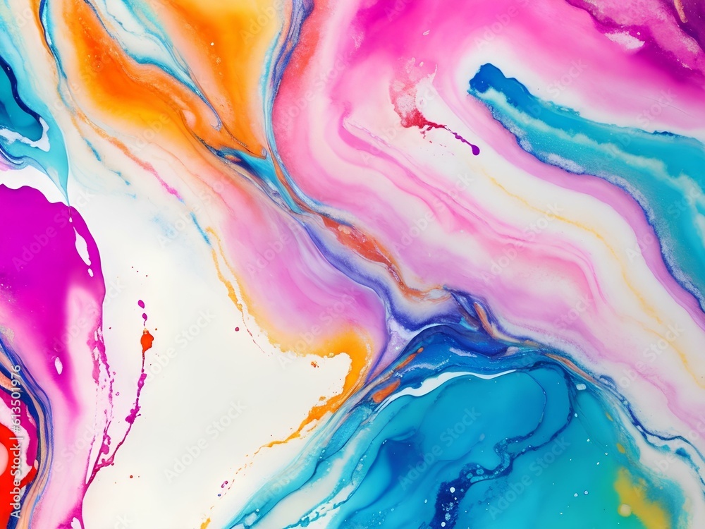 abstract watercolor background generated Ai