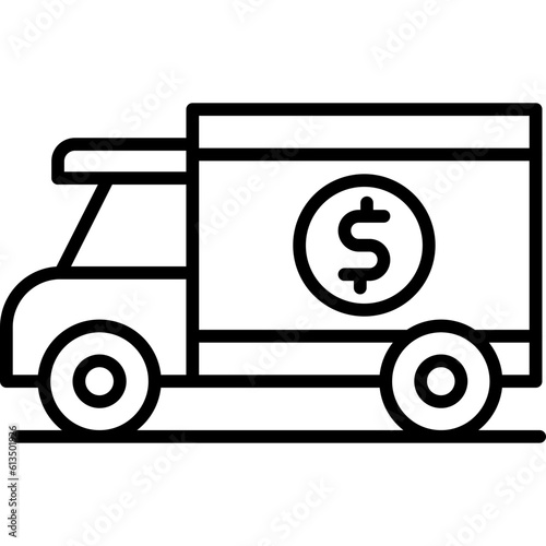 Money Truck Icon photo