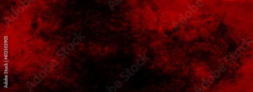 abstract red background with black grunge background texture in modern art design layout, Dark Red horror scary background. Dark grunge red texture concrete. Dark grunge red concrete.