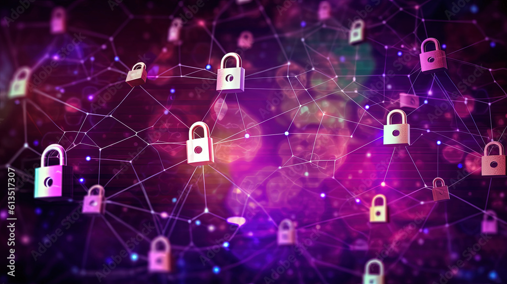 Secure network illustration