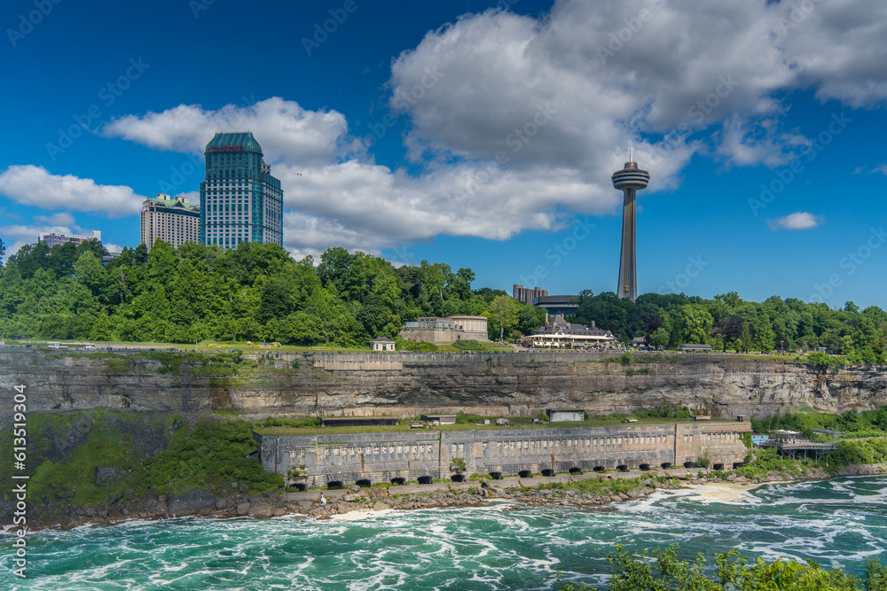 Obraz premium View of Canadian Side of Niagara Falls