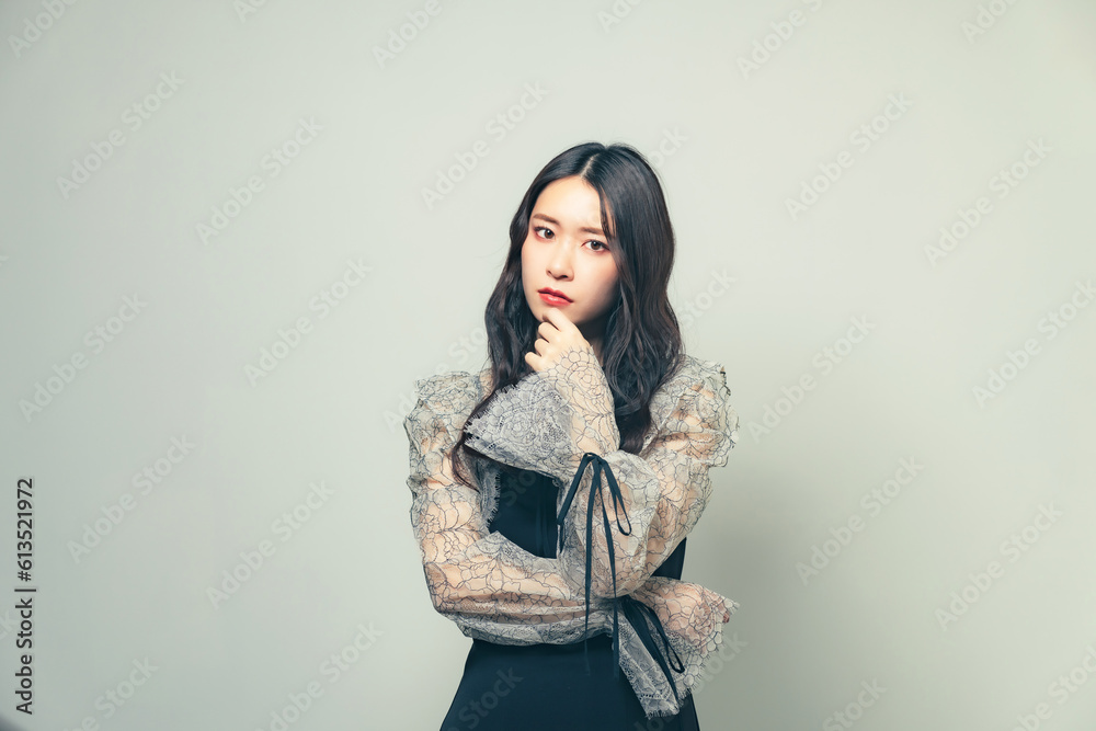 女性のファッションポートレート 女性のファッションポートレート