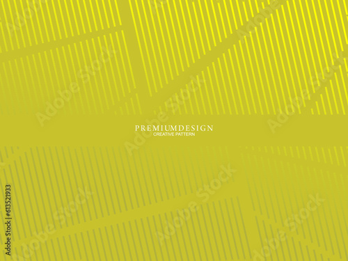 Premium background design with yellow luxury motifs. Vector horizontal template, for digital lux business banners, contemporary formal invitations, luxury vouchers, gift certificates, etc.