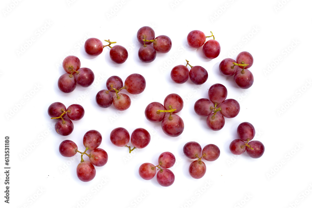 Fresh grape on white background. Fresh grape on white background.