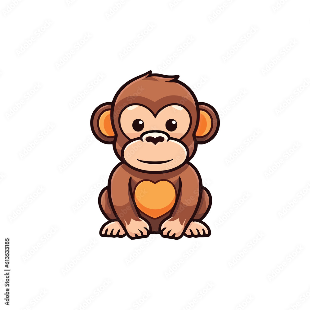 Captivating Ape: Cute 2D Character Design Captivating Ape: Cute 2D Character Design