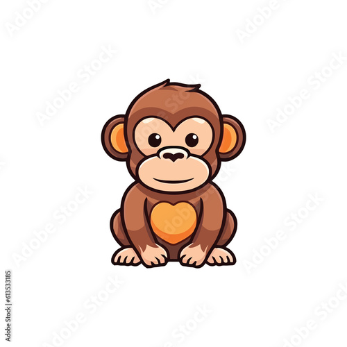 Captivating Ape  Cute 2D Character Design
