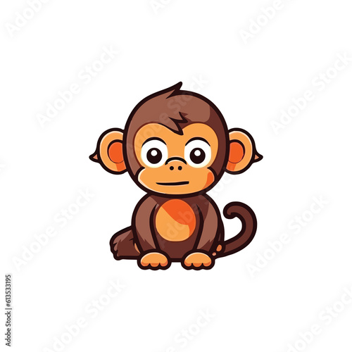 Captivating Ape  Cute 2D Character Design