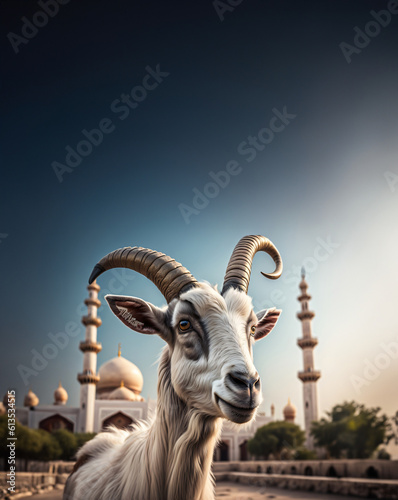 Sheep background for Eid aldha mubarak posteres 