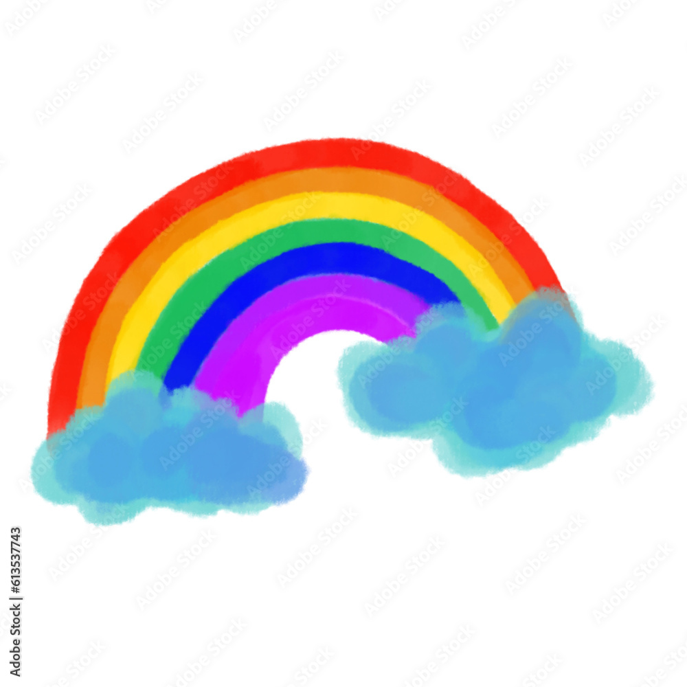 Obraz premium rainbow in the sky
