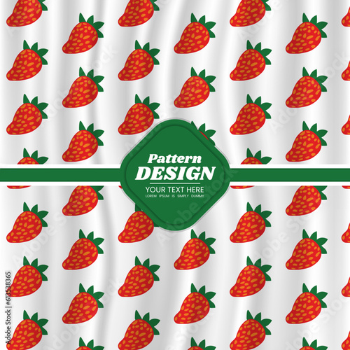 fruit pattern background design