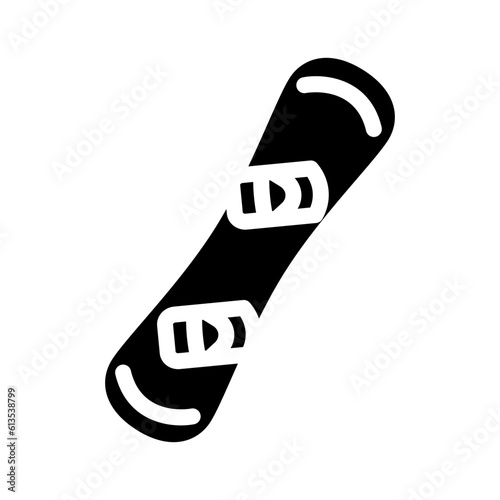 snowboarding winter season glyph icon vector. snowboarding winter season sign. isolated symbol illustration