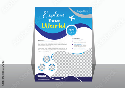 travel flyer design