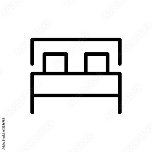 beds line icon