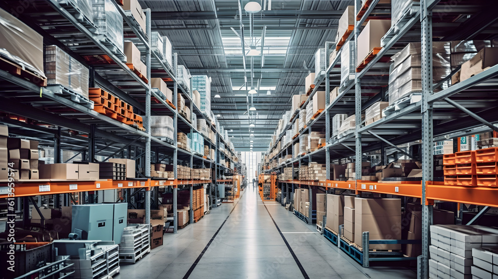 Fototapeta premium The Impact of IoT on Retail Supply Chain