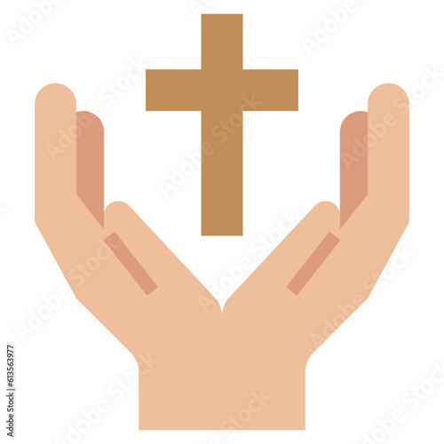 pray line icon,linear,outline,graphic,illustration