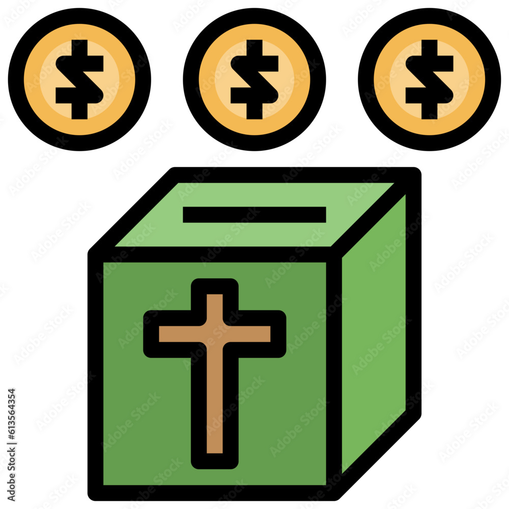 Fototapeta premium money line icon,linear,outline,graphic,illustration